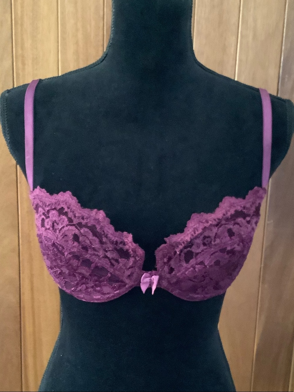 Victoria's Secret Plum Lace Bra